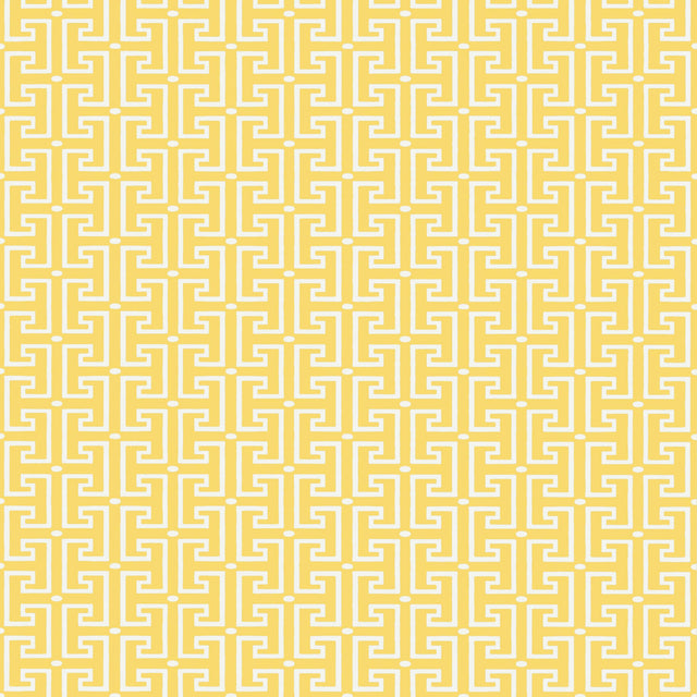 Thibaut T-Square Yellow Wallpaper