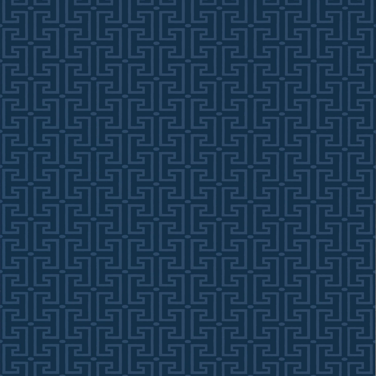 Thibaut T-Square Navy Wallpaper