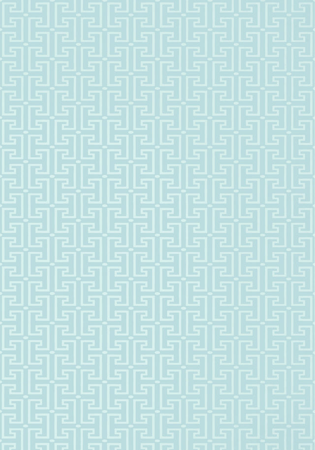 Thibaut T-SQUARE Spa Blue Wallpaper