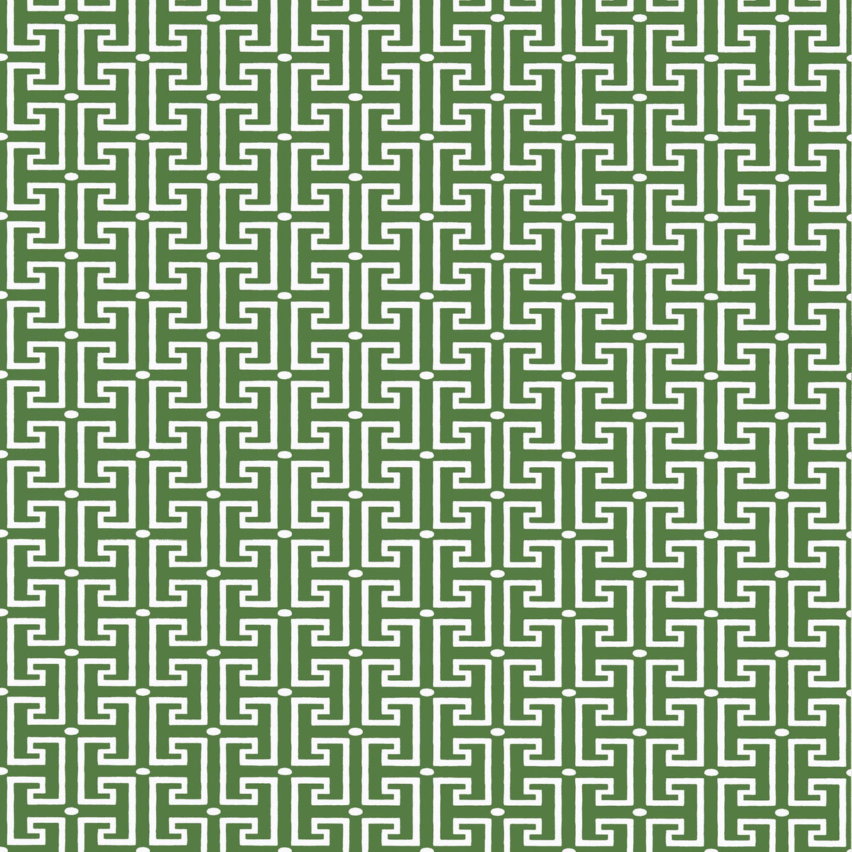 Thibaut T-Square Emerald Wallpaper