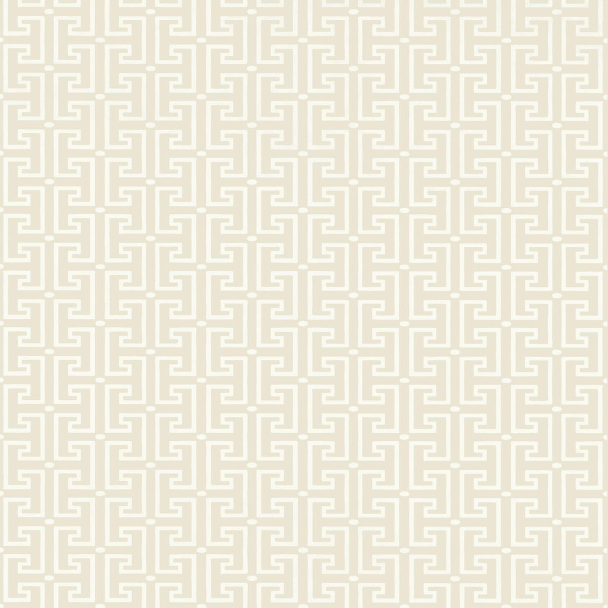 Thibaut T-Square Cream Wallpaper