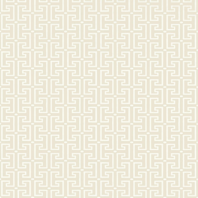 Thibaut T-Square Cream Wallpaper