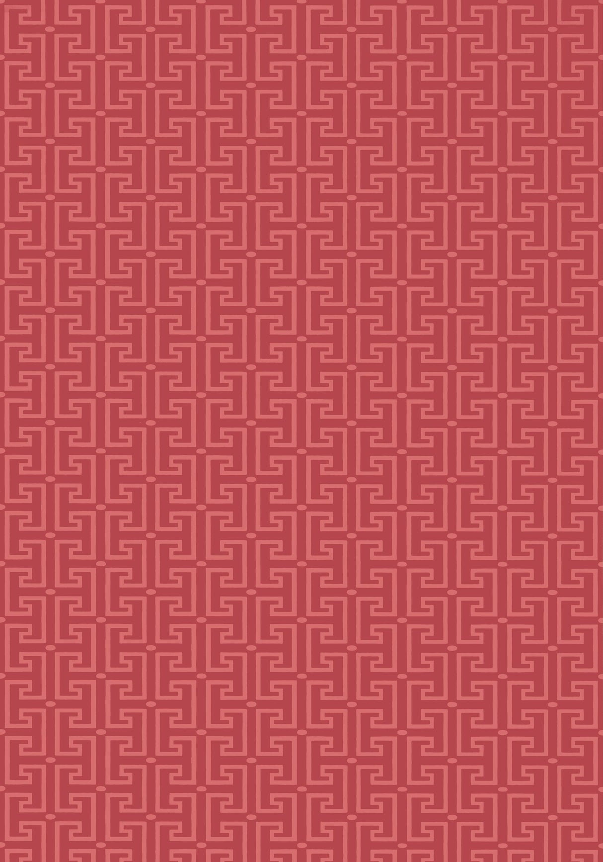 Thibaut T-SQUARE Raspberry Wallpaper