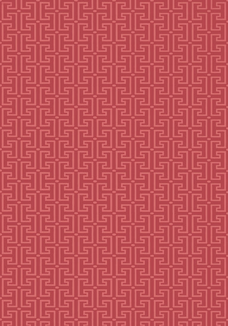 Thibaut T-SQUARE Raspberry Wallpaper