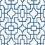 Thibaut Fretwork Navy Wallpaper