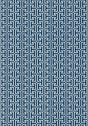 Thibaut T-SQUARE Navy and White Wallpaper