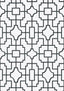 Thibaut FRETWORK Black Wallpaper