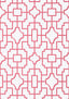 Thibaut FRETWORK Pink Wallpaper