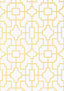 Thibaut FRETWORK Yellow Wallpaper