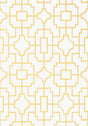 Thibaut FRETWORK Yellow Wallpaper