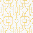 Thibaut Fretwork Yellow Wallpaper