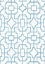Thibaut FRETWORK Light Blue Wallpaper