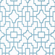 Thibaut Fretwork Light Blue Wallpaper
