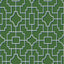 Thibaut Fretwork Emerald Wallpaper