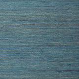 Thibaut Raffia Palm Peacock Blue Wallpaper