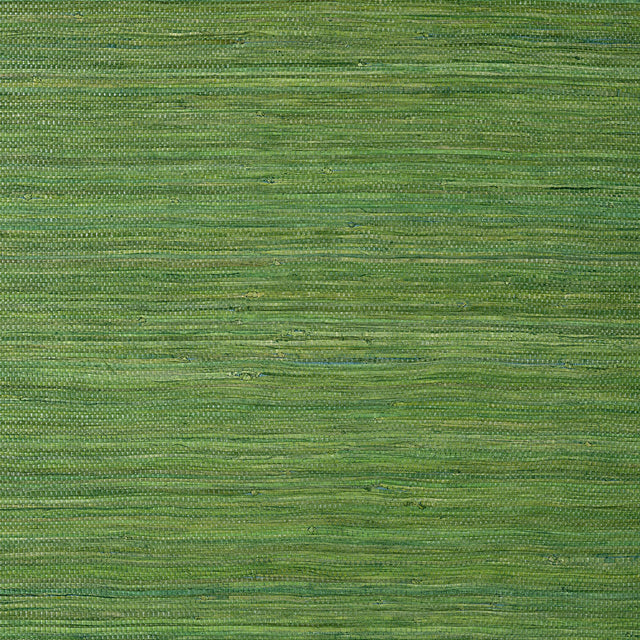 Thibaut Raffia Palm Emerald Green Wallpaper