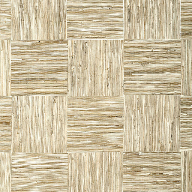 Thibaut Mosaic Weave Natural Wallpaper