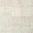 Thibaut Mosaic Weave White Wallpaper