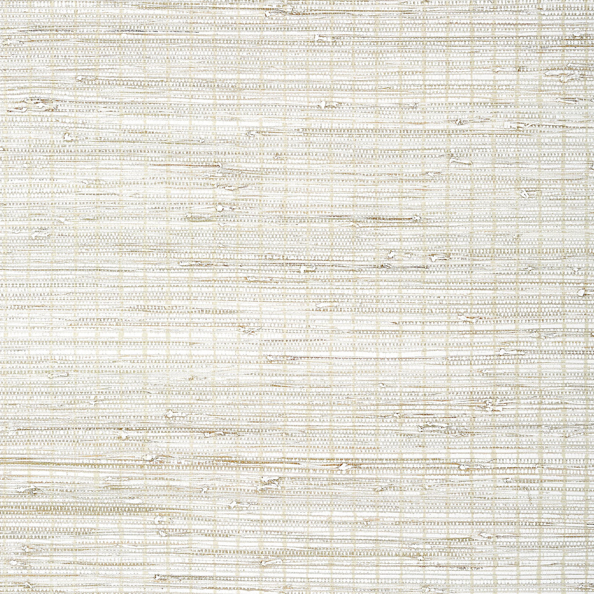 Thibaut Sutton Stripe Beige On White Wallpaper