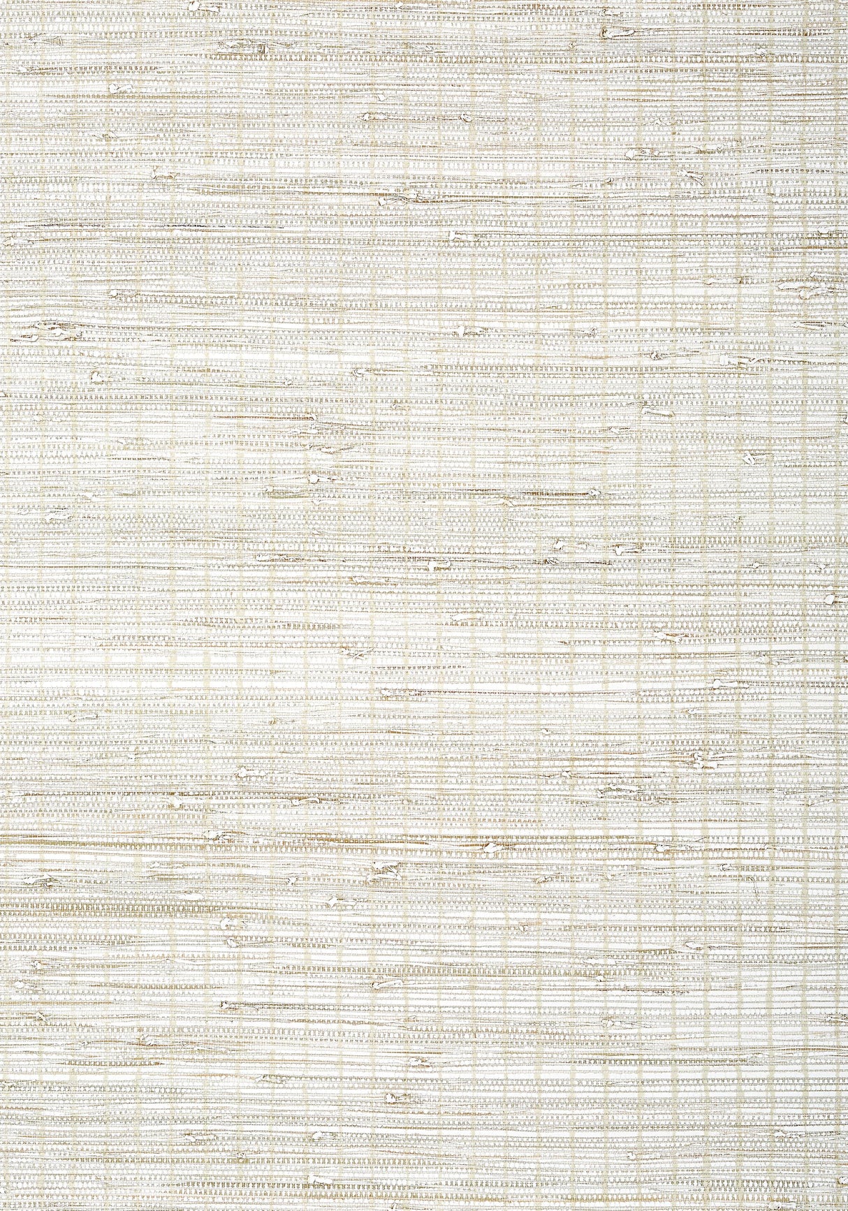 Thibaut SUTTON STRIPE Beige on White Wallpaper