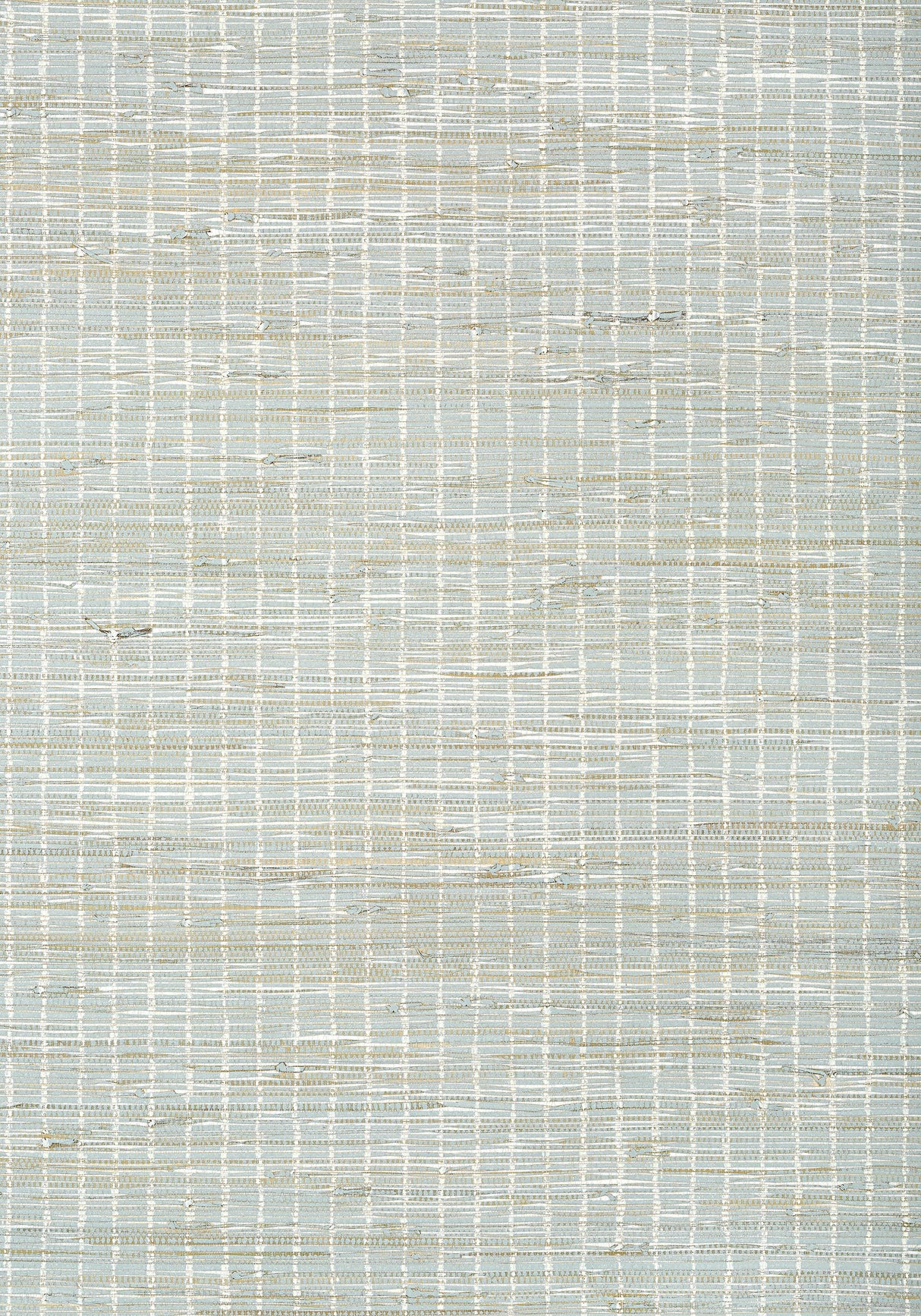 Thibaut SUTTON STRIPE White on Robin's Egg Wallpaper