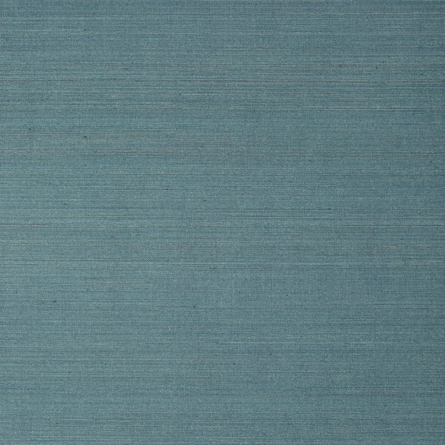 Thibaut Tabacon Abaca Teal Wallpaper