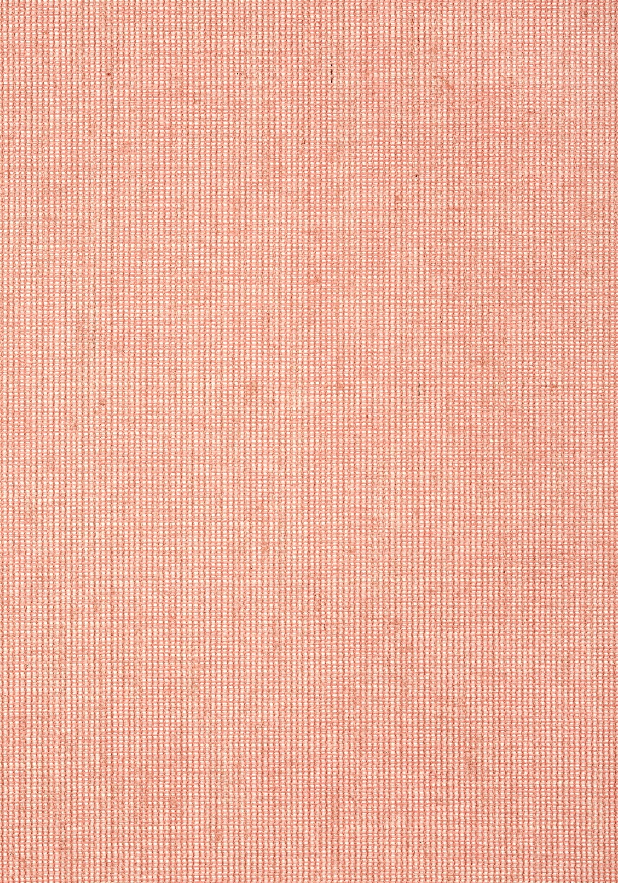 Thibaut STRAW JUTE Coral Wallpaper