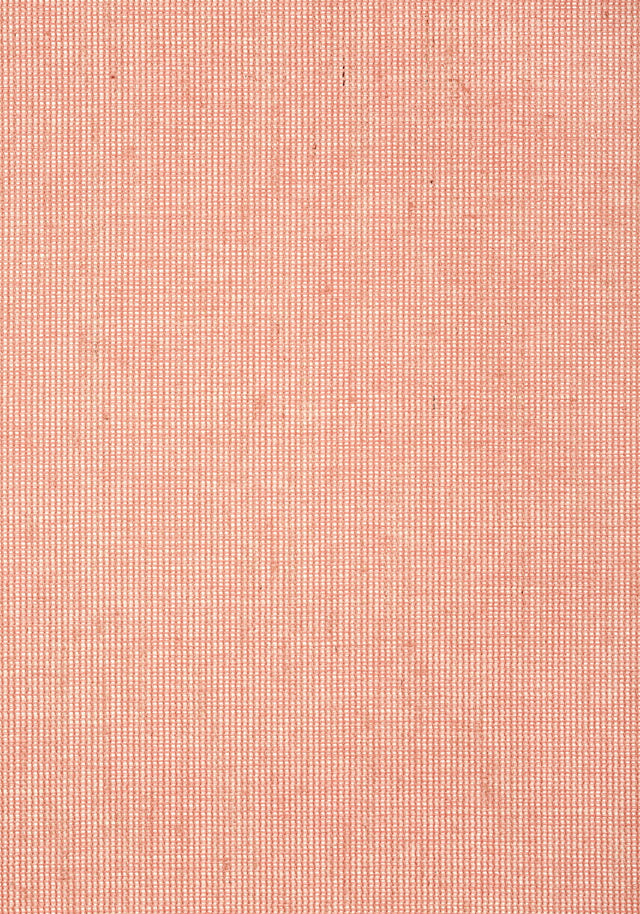 Thibaut STRAW JUTE Coral Wallpaper