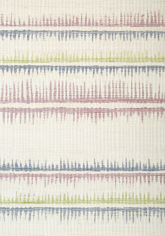 Thibaut PASSAGE Plum and Blue Wallpaper