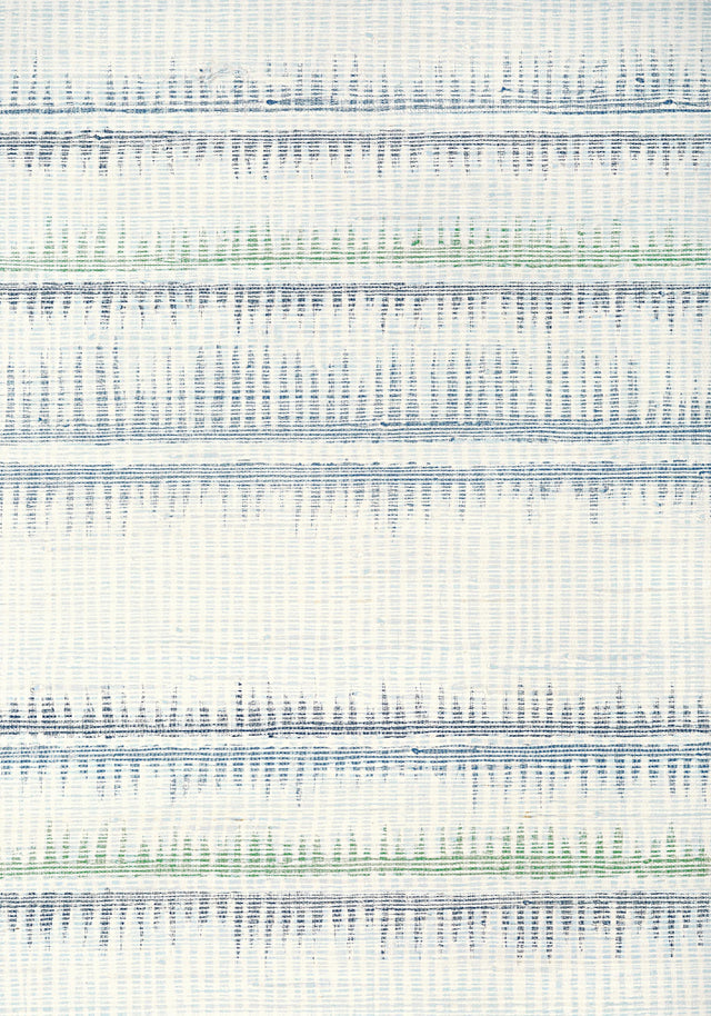 Thibaut PASSAGE Blue and Green Wallpaper