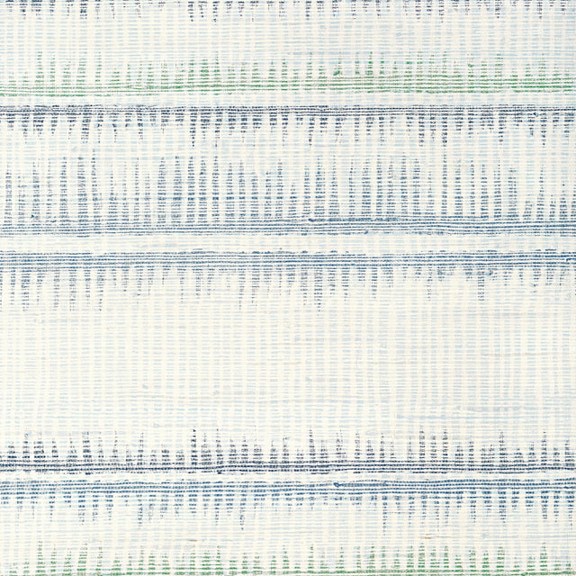 Thibaut Passage Blue And Green Wallpaper