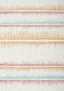 Thibaut PASSAGE Melon and Turquoise Wallpaper