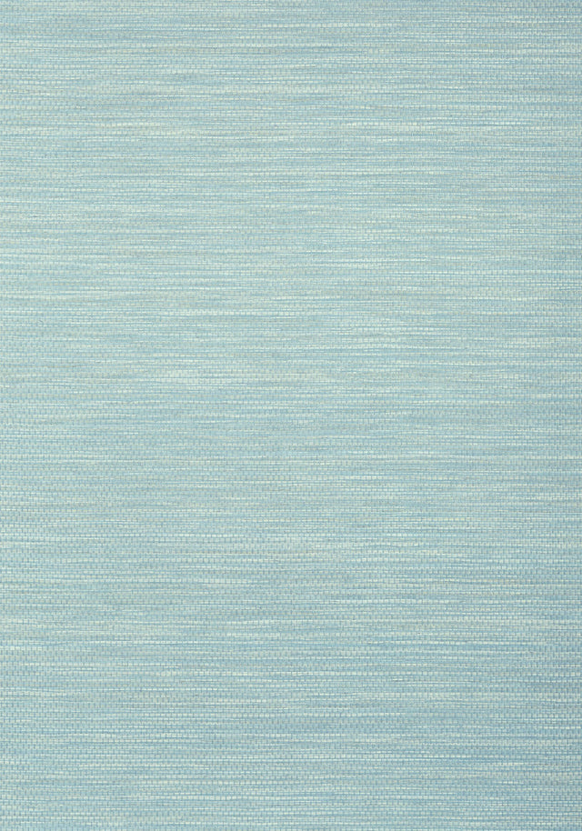 Thibaut CAPE MAY WEAVE Yarmouth Blue Wallpaper