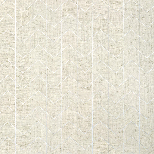 Thibaut Cordoza Weave Light Grey Wallpaper
