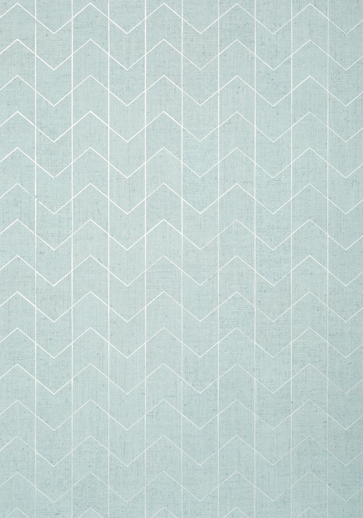 Thibaut CORDOZA WEAVE Spa Blue and Silver Wallpaper
