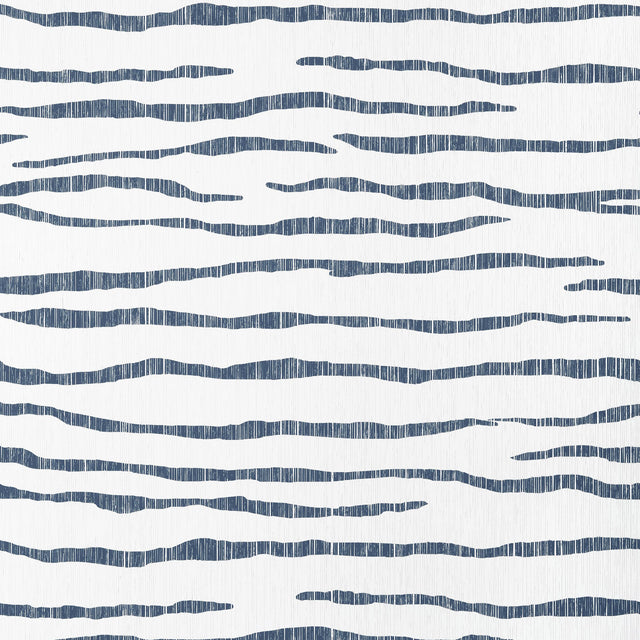 Thibaut Savanna Navy Wallpaper