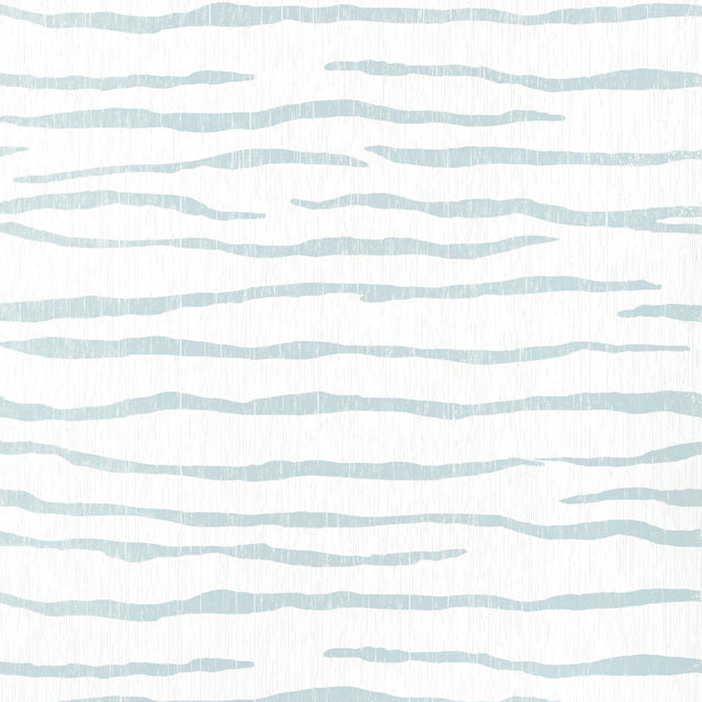 Thibaut Savanna Sleepy Blue Wallpaper