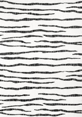 Thibaut SAVANNA Black and White Wallpaper