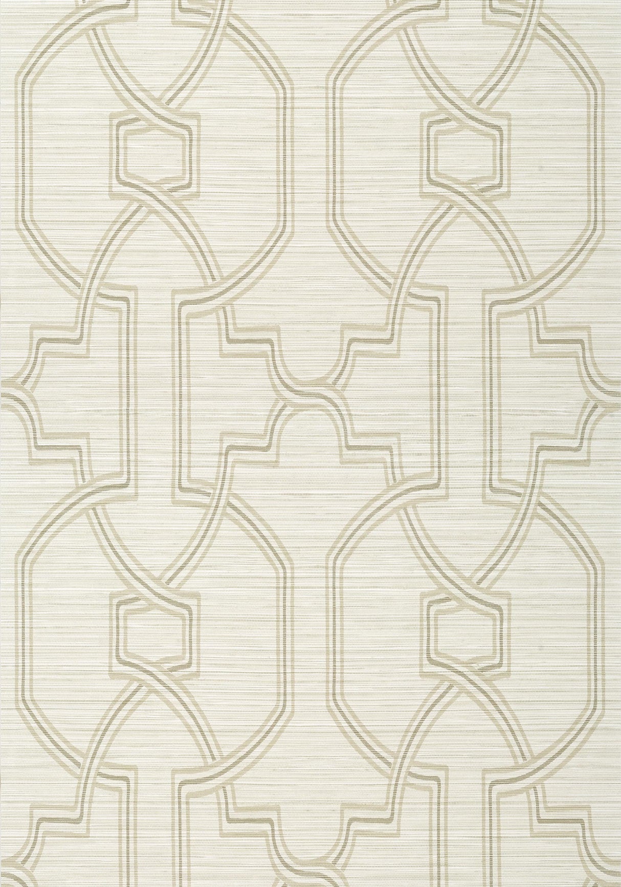 Thibaut PROMENADE Beige Wallpaper