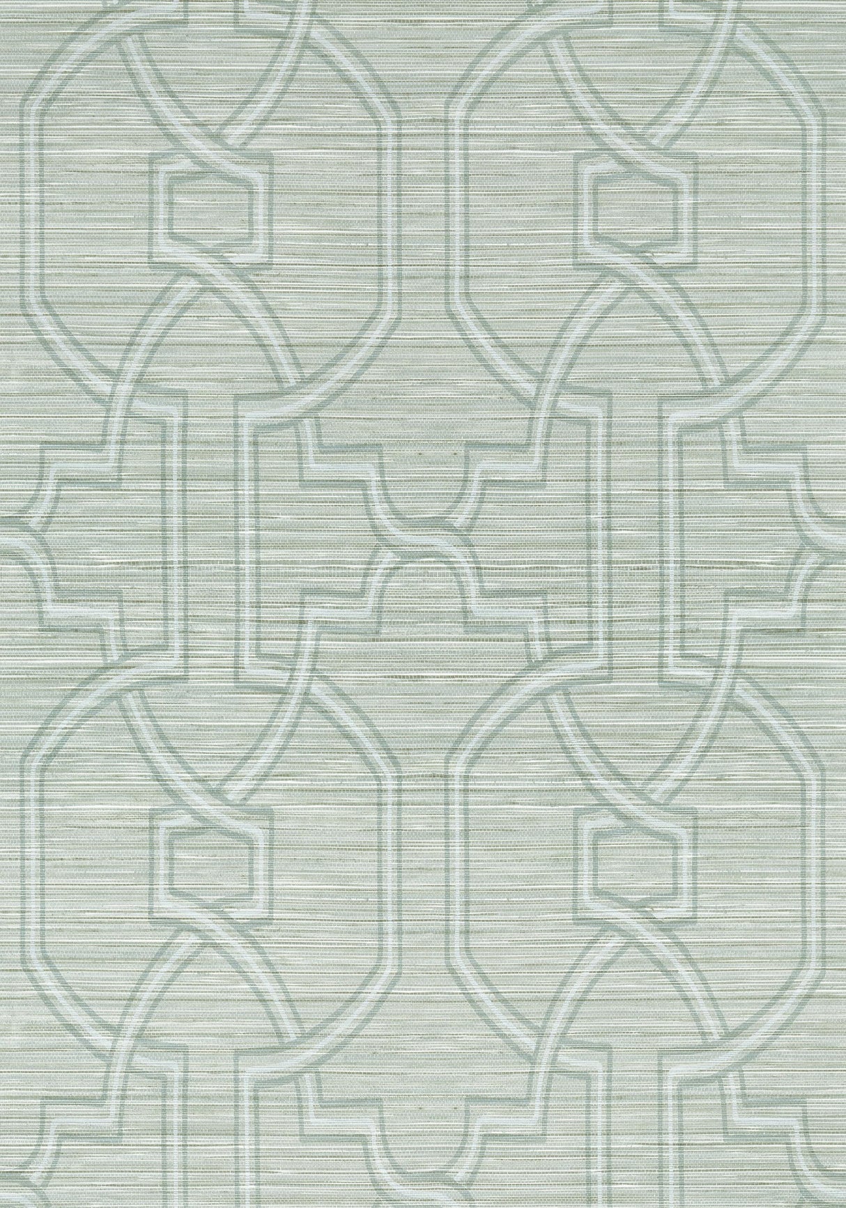 Thibaut PROMENADE Robin's Egg Wallpaper