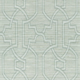 Thibaut Promenade Robin'S Egg Wallpaper