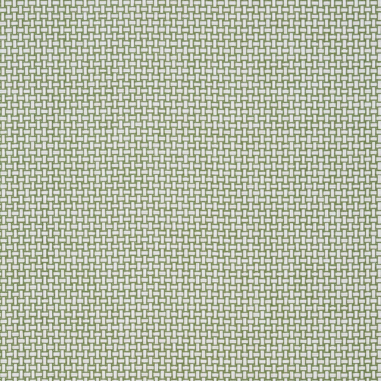 Thibaut Baker Weave Green Wallpaper