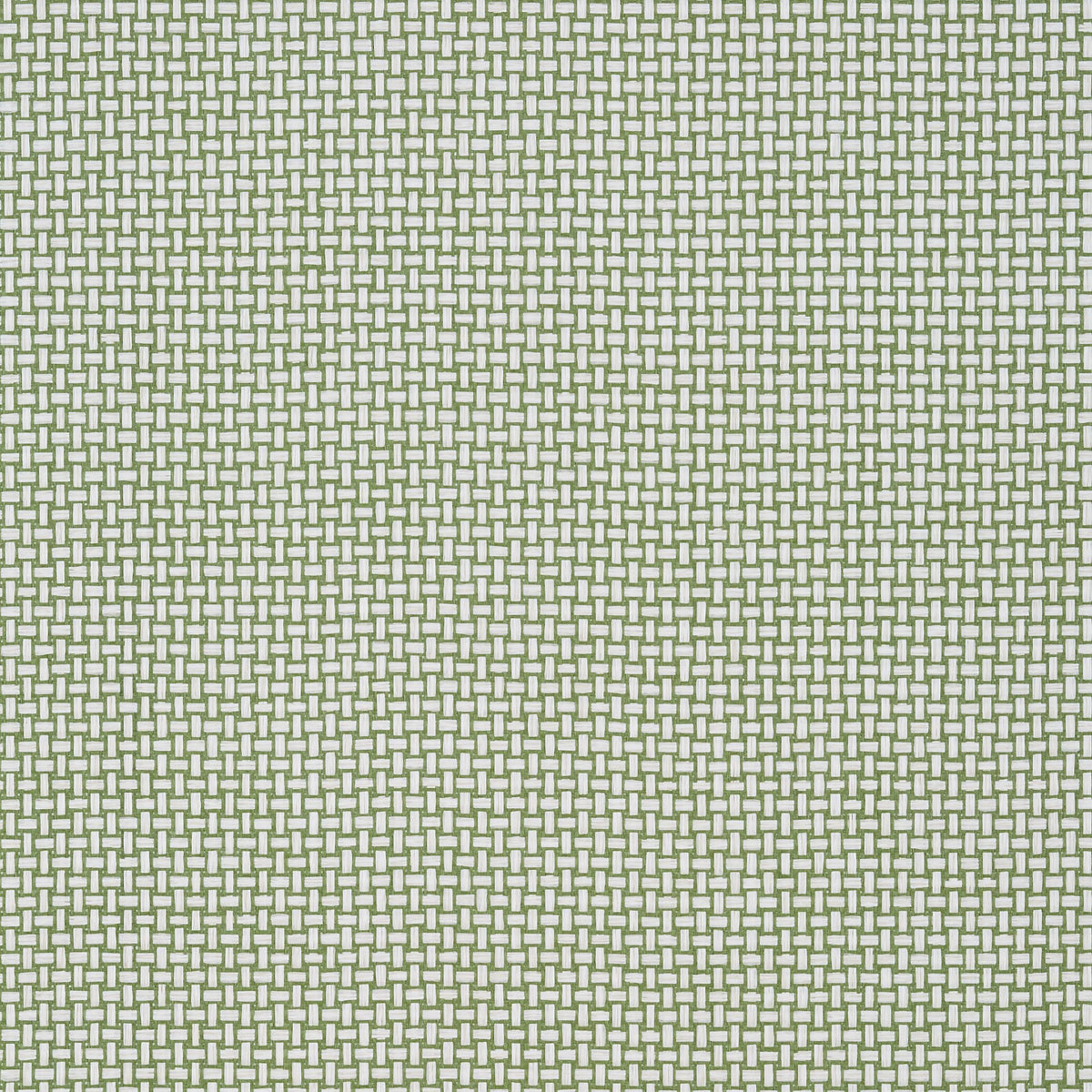 Thibaut Baker Weave Green Wallpaper