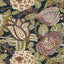 Thibaut Mitford Black And Plum Wallpaper