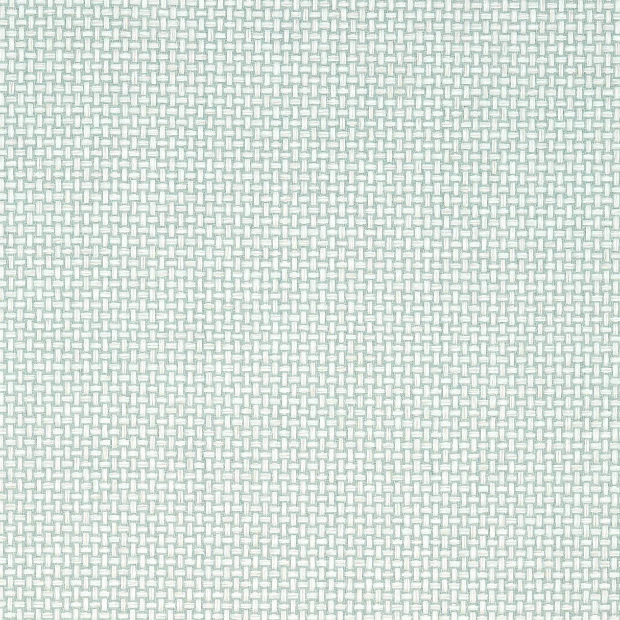 Thibaut Baker Weave Aqua Wallpaper