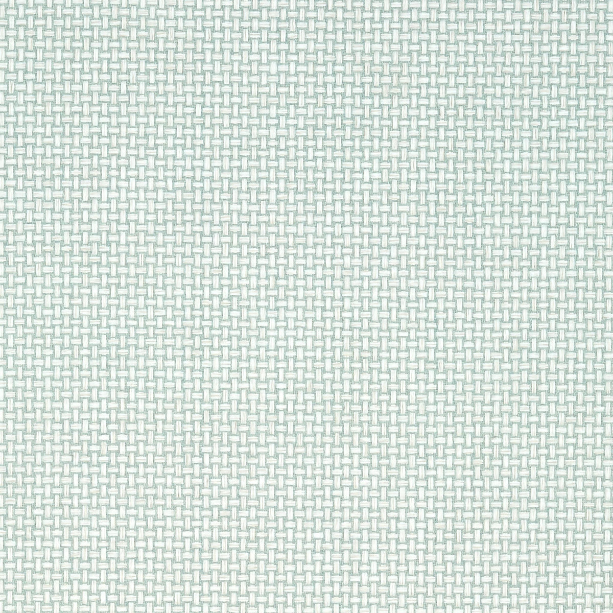 Thibaut Baker Weave Aqua Wallpaper