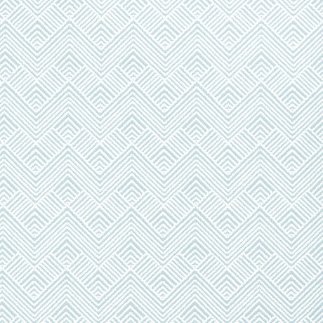 Thibaut Oslo Chevron Aqua Wallpaper