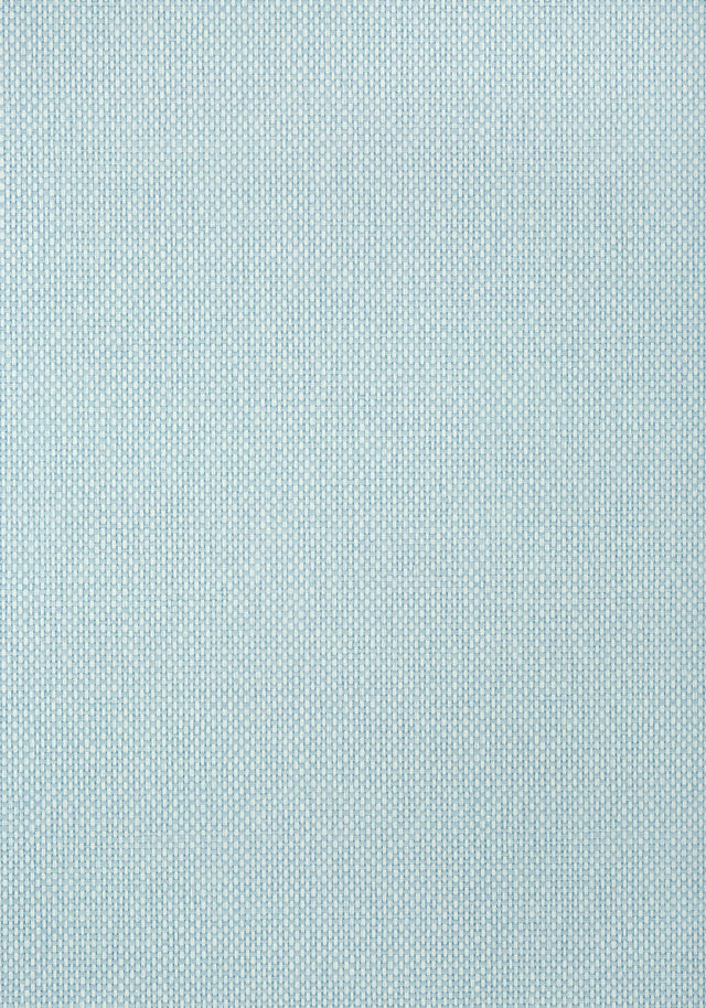 Thibaut CAFE WEAVE Soft Blue Wallpaper