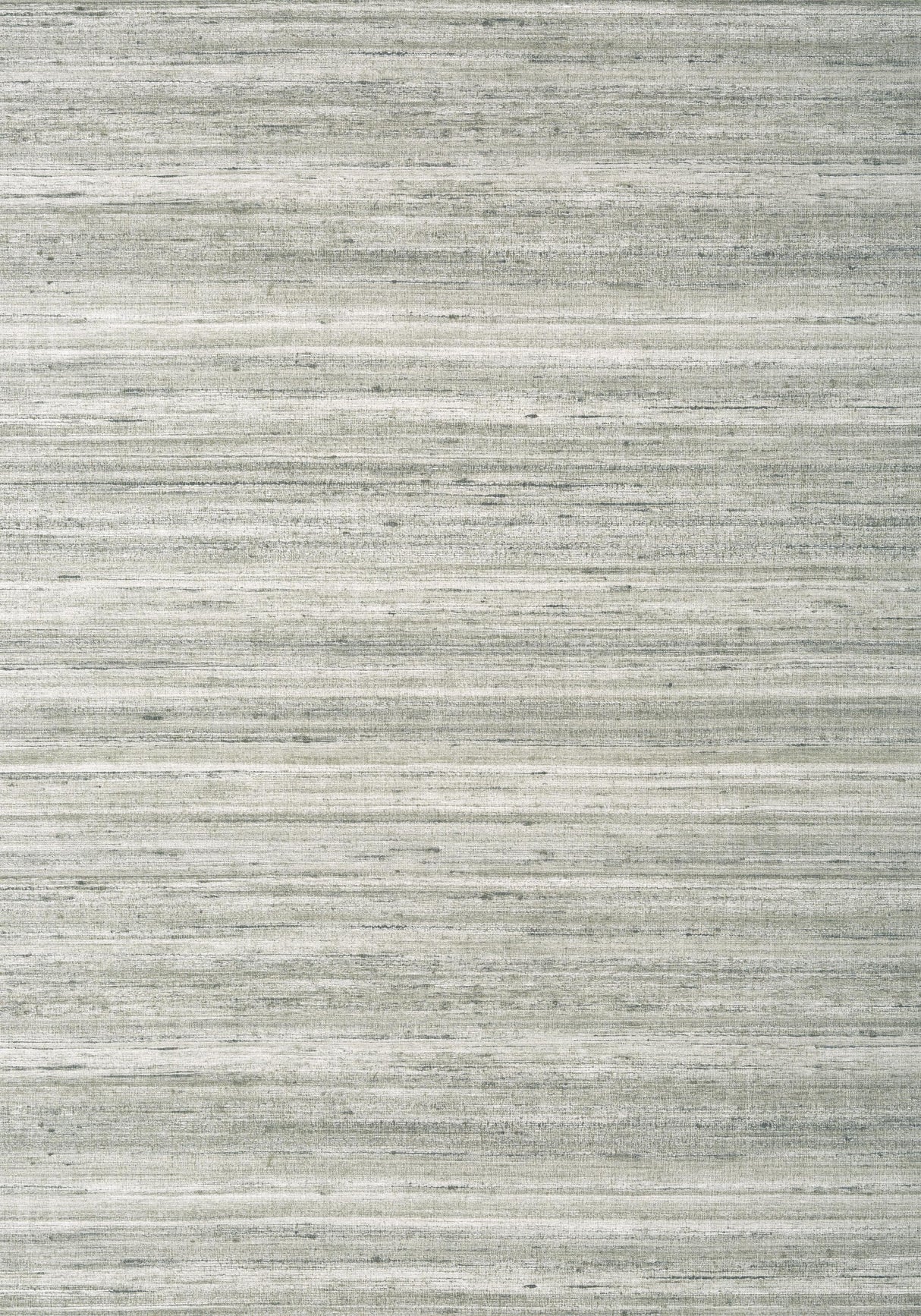 Thibaut WILD SILK Charcoal on Metallic Silver Wallpaper