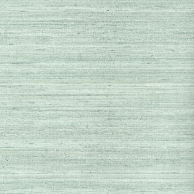 Thibaut Wild Silk Aqua Wallpaper